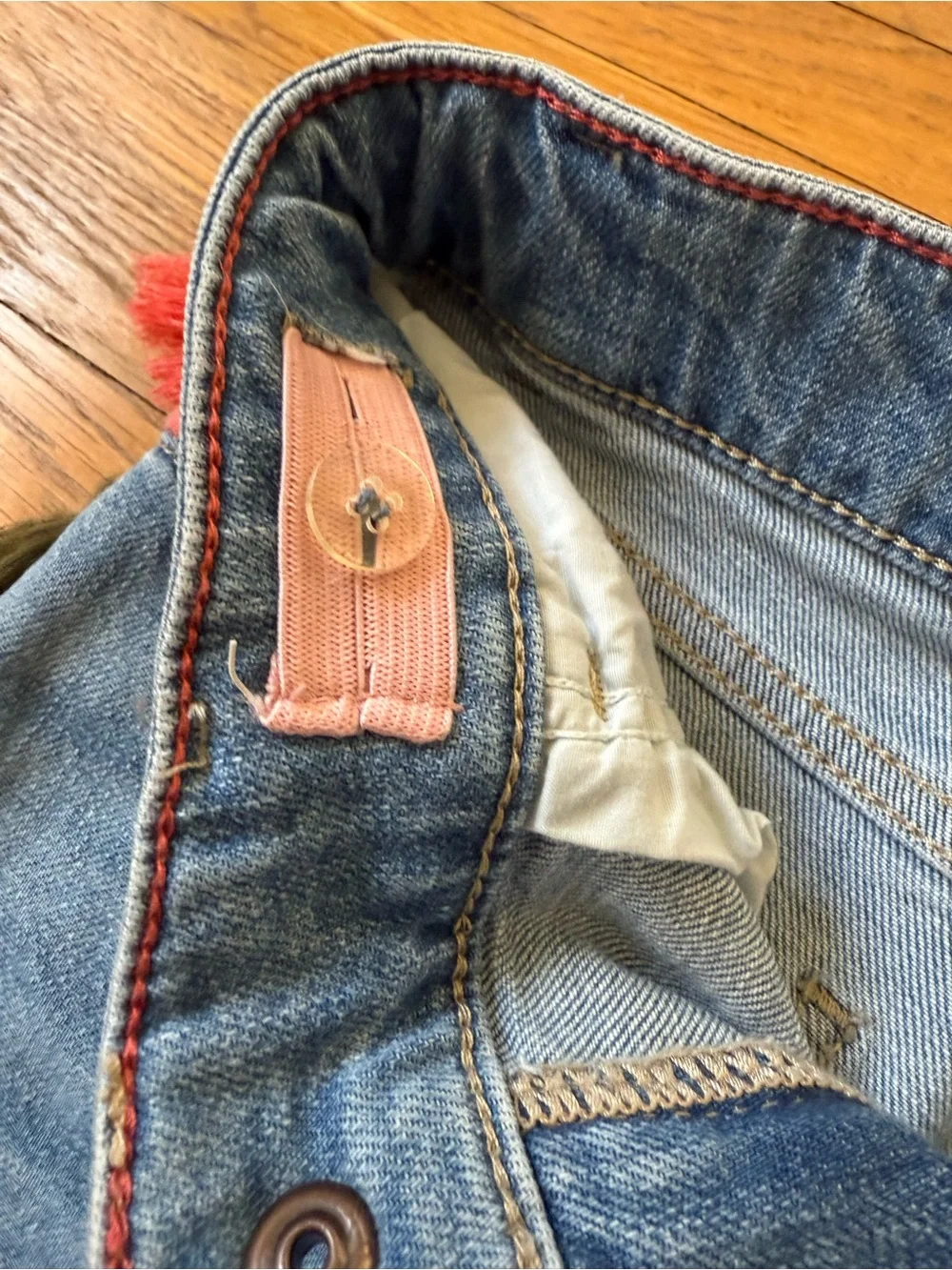 EUC Mini Boden Tassel Denim Shorts